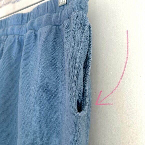 Monrow Blue Ombre Jogger - Picture 8 of 12